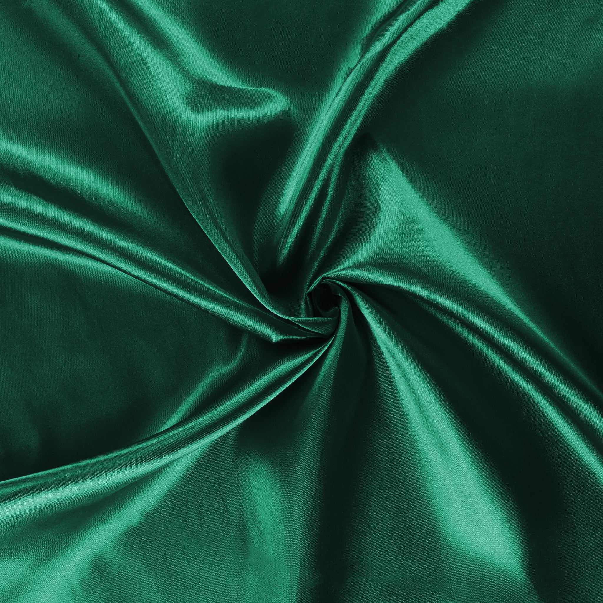 40 yds Satin Fabric Roll – Emerald Green | Rental