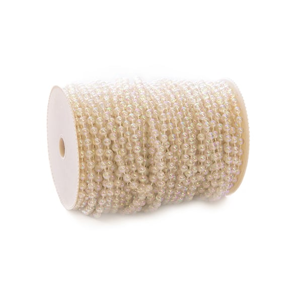 DecoStar™ Iridescent Crystal Beads – Style#67 – 99ft. Roll | Rental DecoStar™ Iridescent Crystal Beads – Style#67 – 99ft. Roll | Rental
