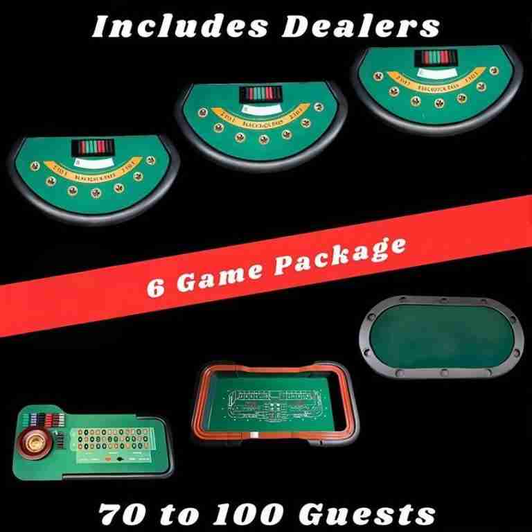 Double Down | 6 Tables | Package | Rental Double Down | 6 Tables | Package | Rental