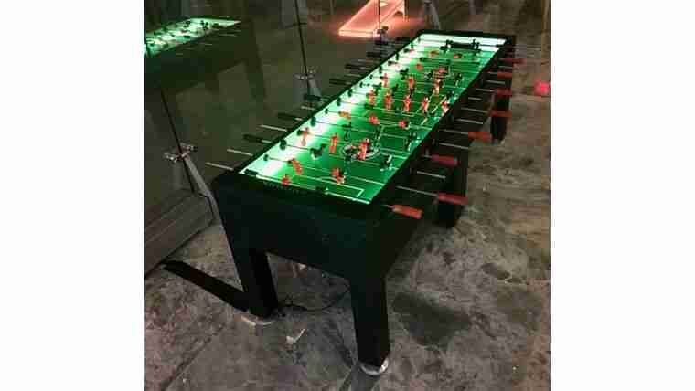 8 Player LED Illuminated Team Foosball Table | Rental
