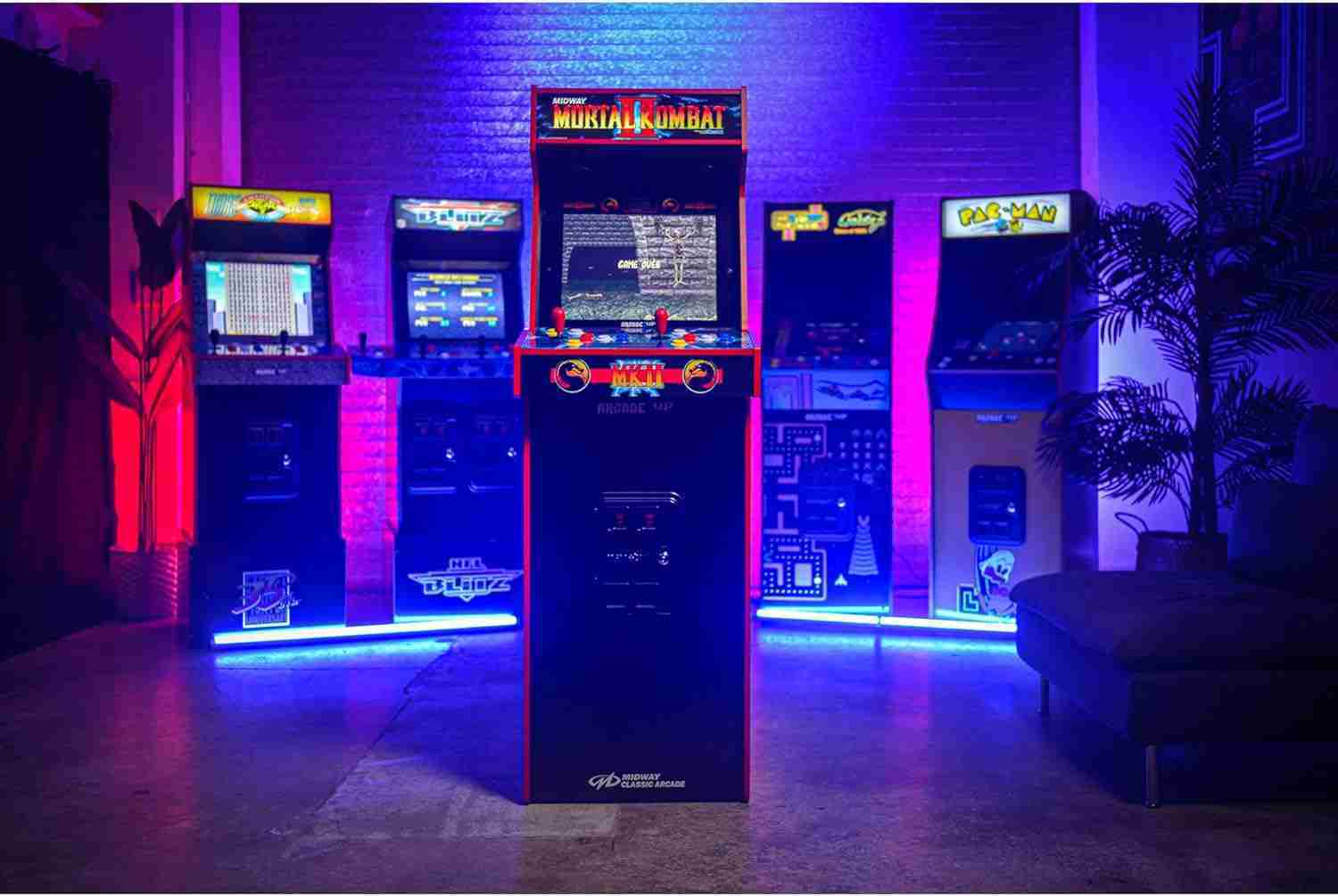 Arcade1Up Mortal Kombat II Deluxe Arcade Machine | Rental