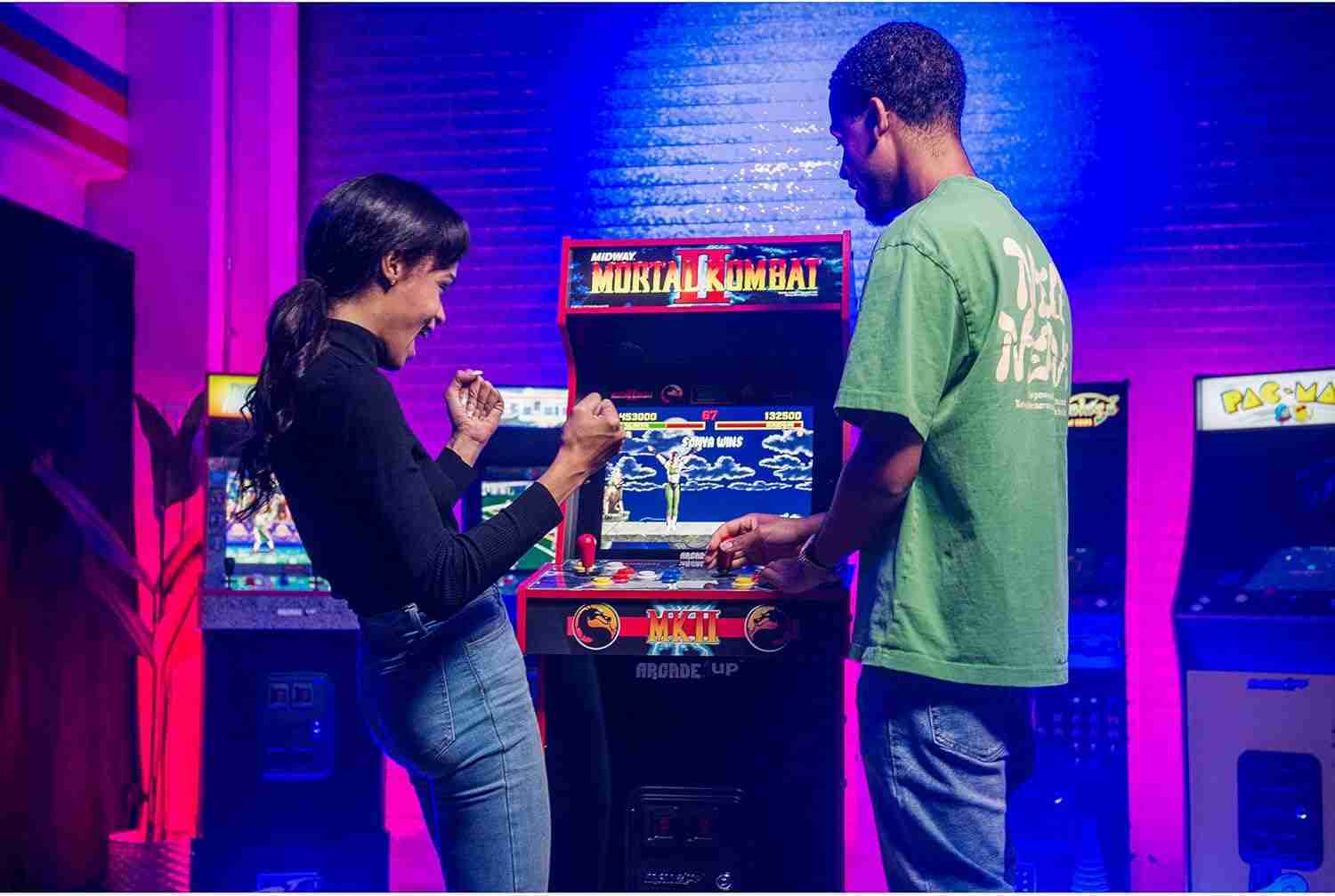 Arcade1Up Mortal Kombat II Deluxe Arcade Machine | Rental