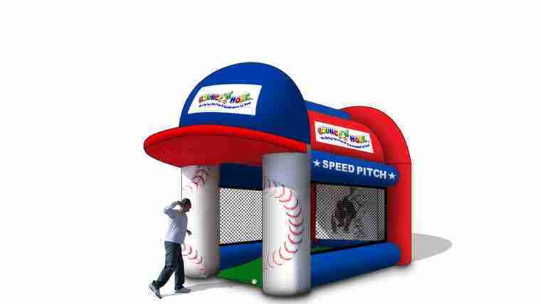 Baseball Speed Pitch With Radar Inflatable | Rental