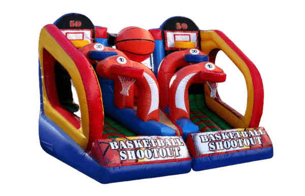 Basketball Shootout Inflatable Game | Rental