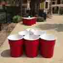 Beer Pong Giant – Red & White | Rental Beer Pong Giant – Red & White | Rental