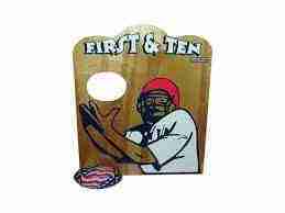 First & Ten Toss Carnival Game | Rental First & Ten Toss Carnival Game | Rental