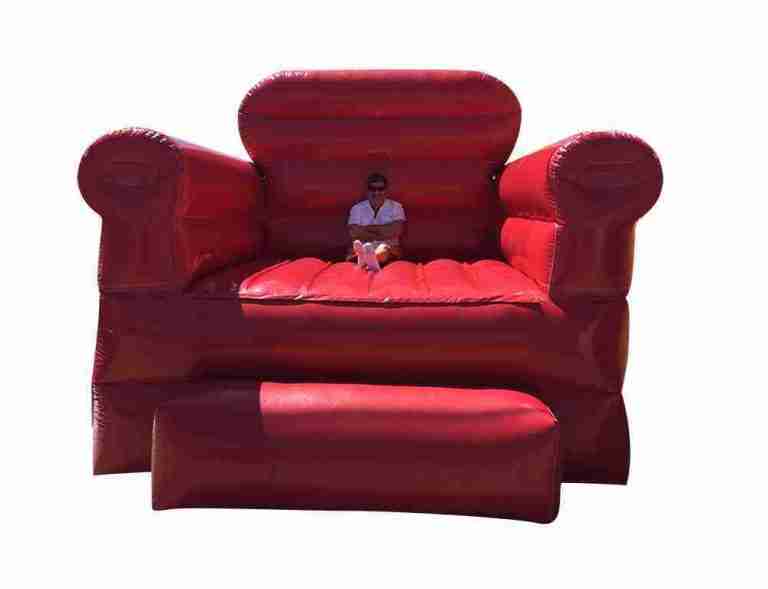 Giant Red Inflatable Chair | Rental