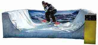 Mechanical Inflatable Snowboard Ride | Rental Mechanical Inflatable Snowboard Ride | Rental