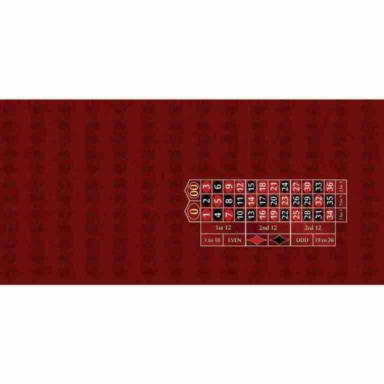 Part – 12′ Burgundy Roulette Casino Game Table Only | Rental Part – 12′ Burgundy Roulette Casino Game Table Only | Rental