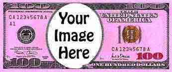 Part – Custom Casino Dollar Bill Print | Rental Part – Custom Casino Dollar Bill Print | Rental