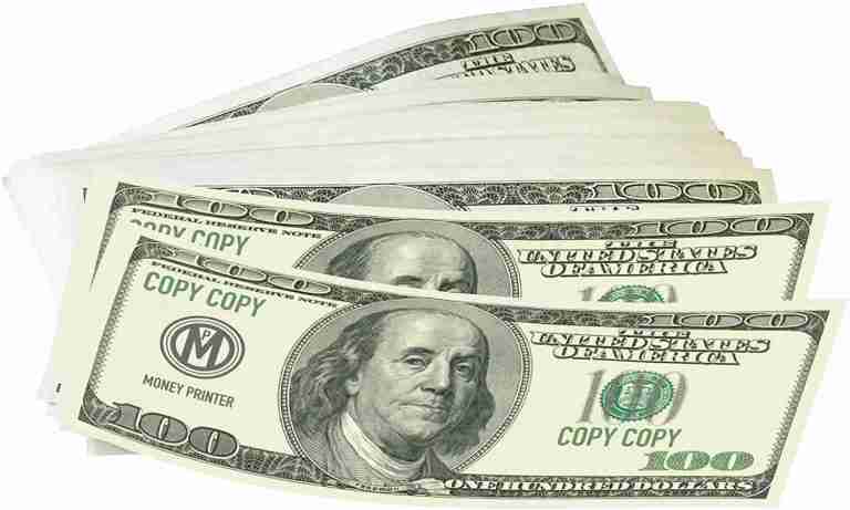Part – Fake Money Bundle For Cash Cube | Rental Part – Fake Money Bundle For Cash Cube | Rental