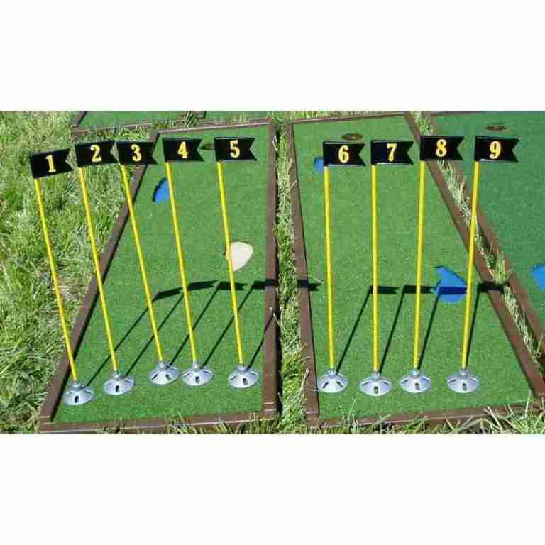 Part – Neon/Glow In The Dark Mini Golf Hole Flag #3 | Rental Part – Neon/Glow In The Dark Mini Golf Hole Flag #3 | Rental