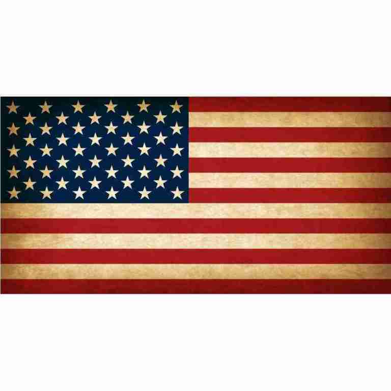 Poker/Texas Hold Em – 8′ Oval Casino Table Kit – Vintage Flag | Rental