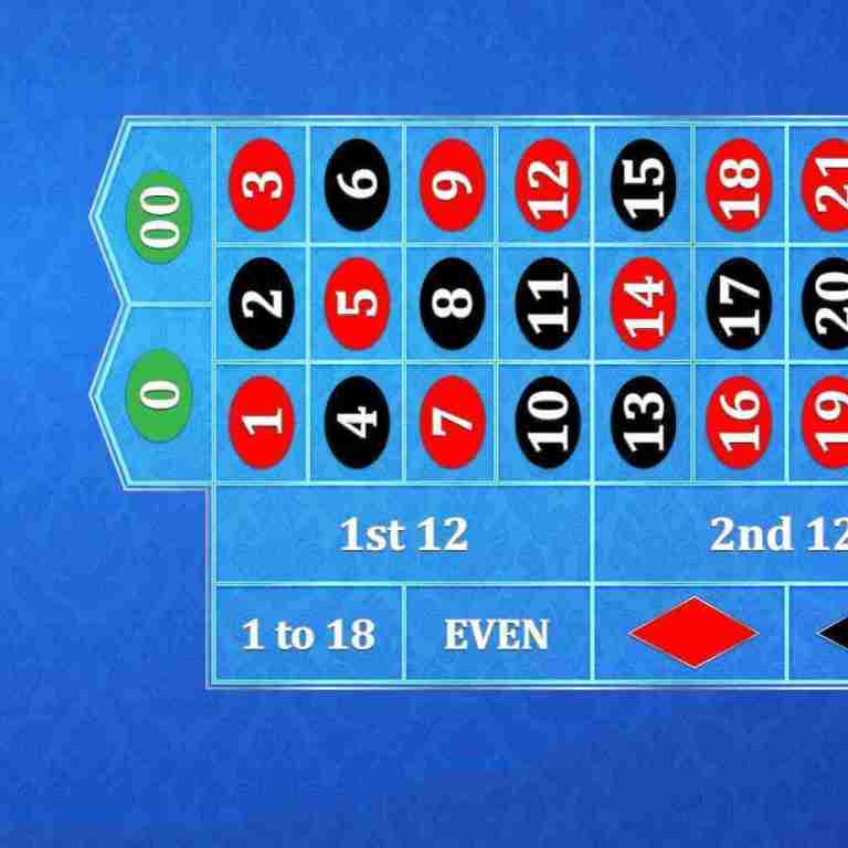 Roulette – 8′ Casino Gaming Table Kit – Dark Blue | Rental