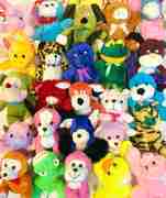 Small Plush Prize Pack (50) Purchase – 7″ – 9″ | Rental