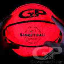 UV – Glow In The Dark Basketball – Red | Rental