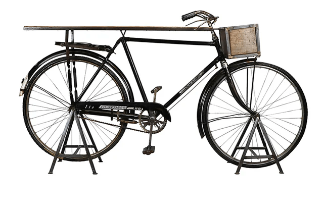 Vintage Bike Bar Table | Rental