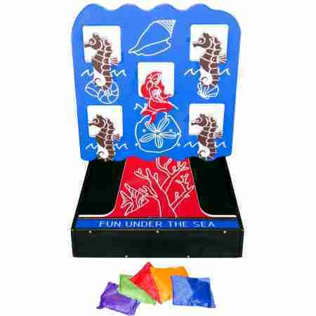 Bean Bag Toss Under the Sea Carnival Game | Rental