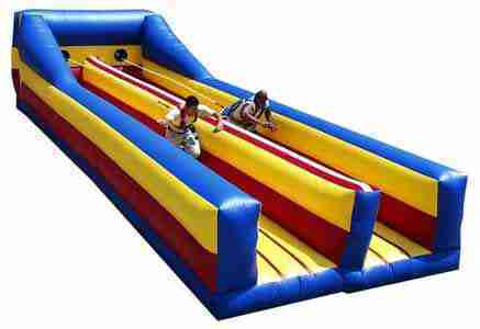 2 Lane Bungee Run/Lane Inflatable Game | Rental