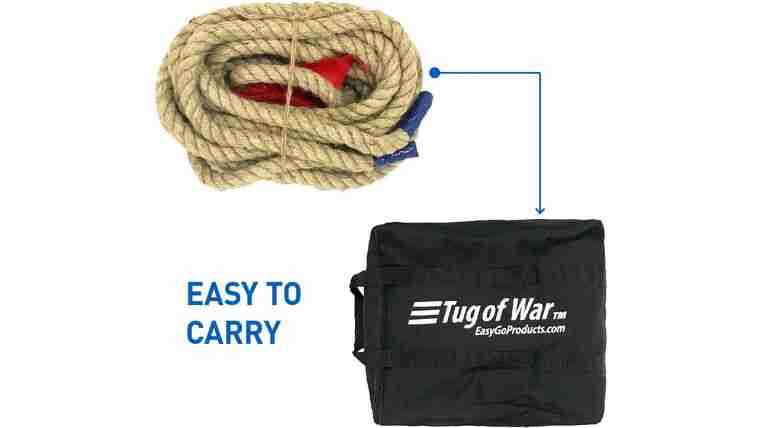 33' Tug Of War Rope With Flag Lawn Game | Used - Purchase