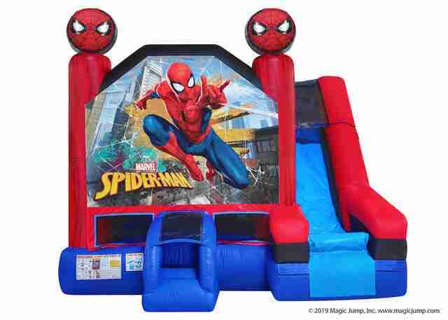 5-in-1 Combo Bounce House – Spiderman | Rental 5-in-1 Combo Bounce House – Spiderman | Rental