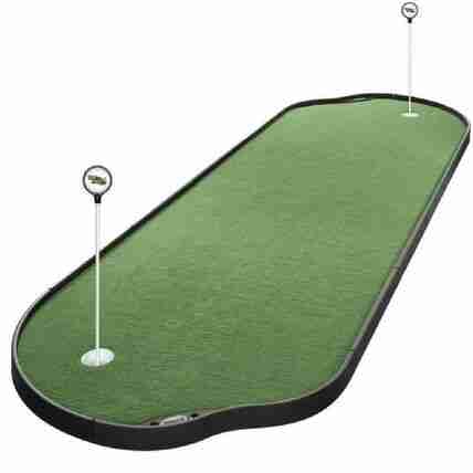 Kit – 4′ x 12′ Tour Links Indoor/Outdoor Mini Golf Putting Green 2 Pin Game | Rental