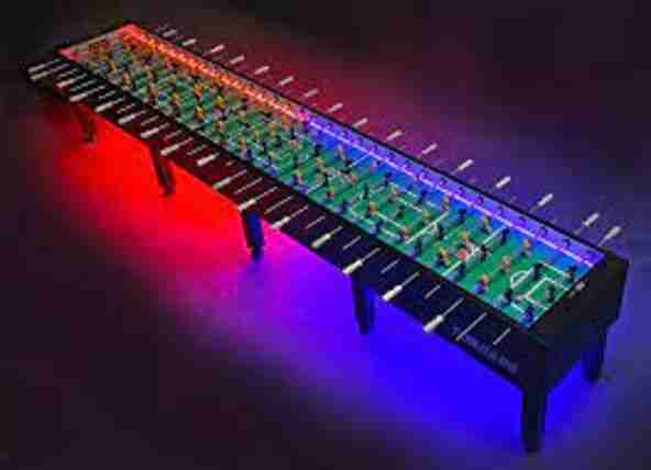 20 Player LED Illuminated Foosball Table | Rental